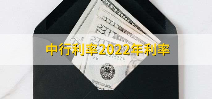 中行利率2022年利率，有以下两大类型利率详情