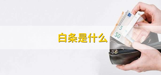 白条是什么,白头单据