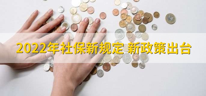 2022年社保新规定，新政策出台