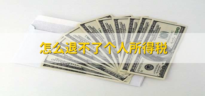 怎么退不了个人所得税,有以下五个原因