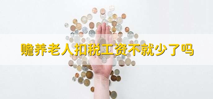 赡养老人扣税工资不就少了吗,有部分会减少