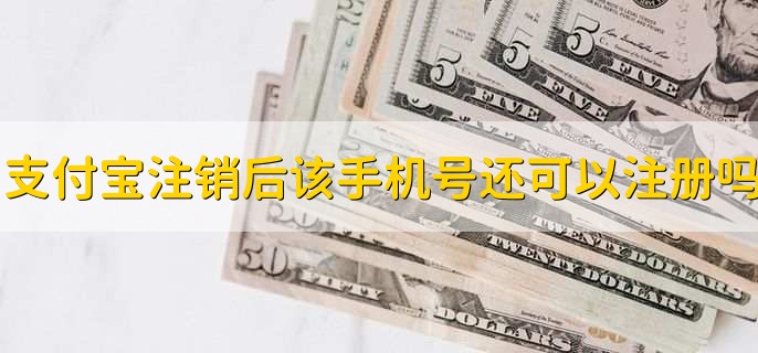 支付宝账号注销后,该手机号还可以注册吗