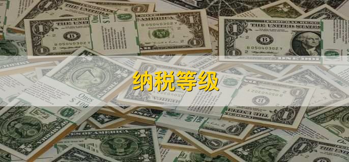 纳税等级,分为五个等级
