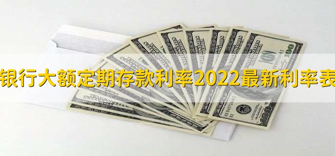 银行大额定期存款利率2022最新利率表