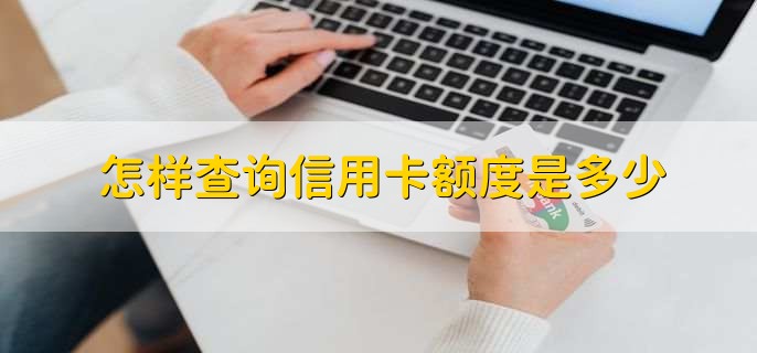 怎样查询信用卡额度是多少