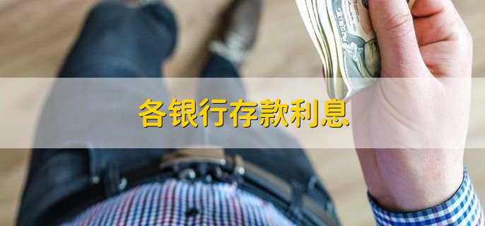 各银行存款利息