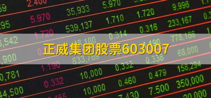 正威集团股票603007