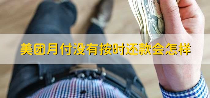 美团月付没有按时还款会怎样,有以下四点
