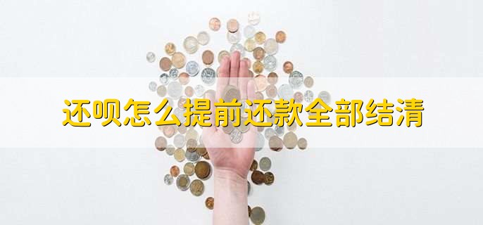 还呗怎么提前还款全部结清
