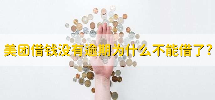 美团借钱没有逾期为什么不能借了,有三种原因