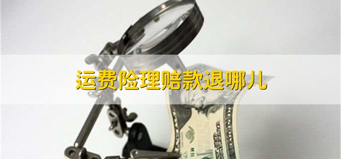 运费险理赔款退哪儿