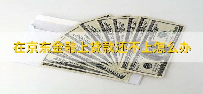 在京东金融上贷款还不上怎么办,可试着协商二次分期