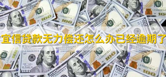 宜信贷款无力偿还了怎么办已经逾期了
