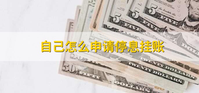 自己怎么申请停息挂账