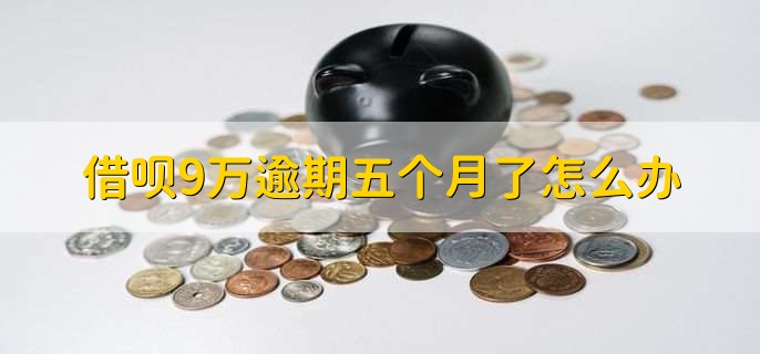 借呗9万逾期五个月了怎么办