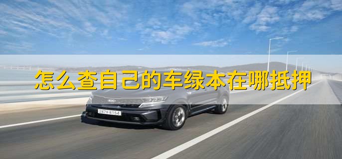 怎么查自己的车绿本在哪抵押