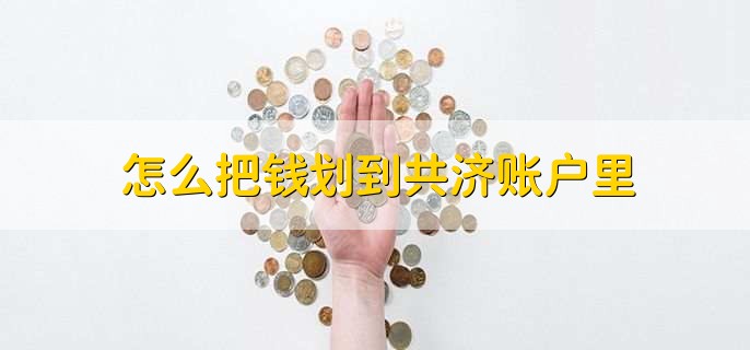 怎么把钱划到共济账户里