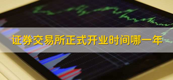 证券交易所正式开业时间哪一年