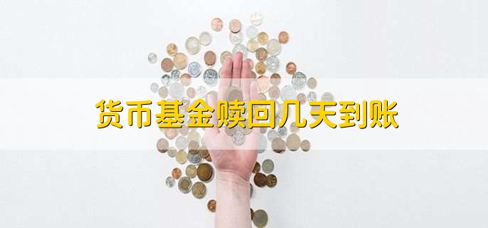 货币基金赎回几天到账,T+1个工作日