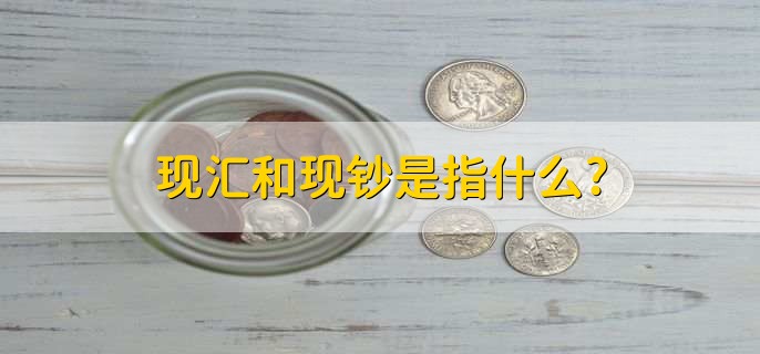 现汇和现钞是指什么?