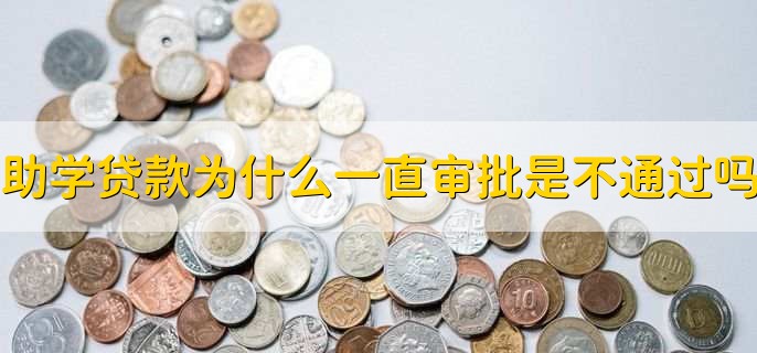 助学贷款为什么一直在审批中是不通过吗