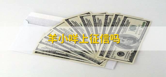 羊小咩上征信吗