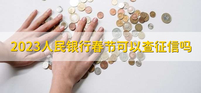 2023中国人民银行春节可以查征信吗