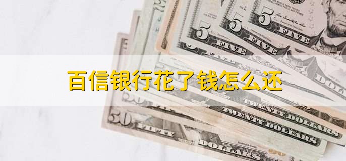 百信银行花了钱怎么还