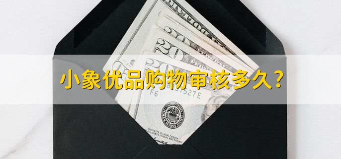 小象优品购物审核多久?