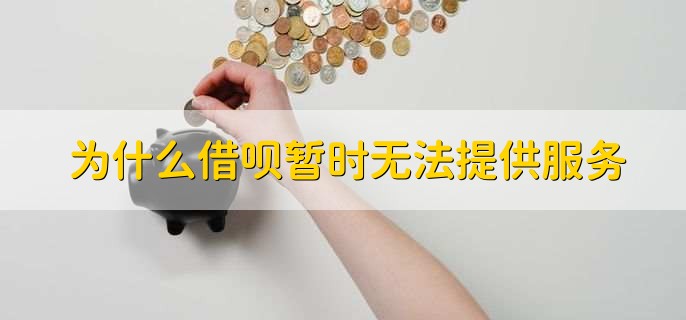 为什么借呗暂时无法提供服务