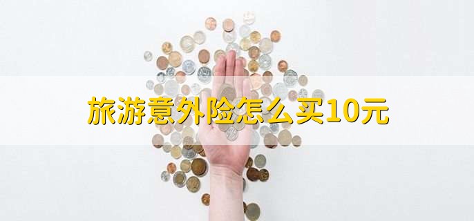 旅游意外险怎么买10元