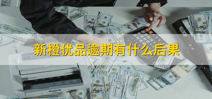 新橙优品逾期有什么后果