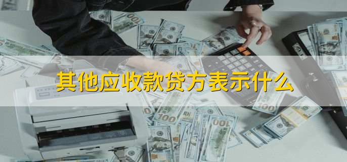 其他应收款贷方表示什么