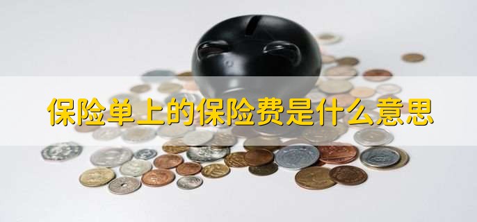 保险单上的保险费是什么意思,电子保单怎么退保险