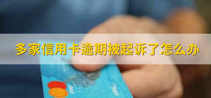信用卡纠纷被起诉了怎么办,有以下两点