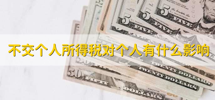 不交个人所得税对个人有什么影响