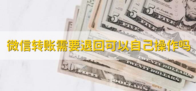 微信转账需要退回可以自己操作吗,不可以