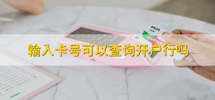 输入卡号可以查询开户行吗