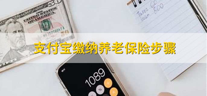 支付宝缴纳养老保险步骤