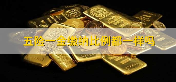 五险一金缴纳比例都一样吗