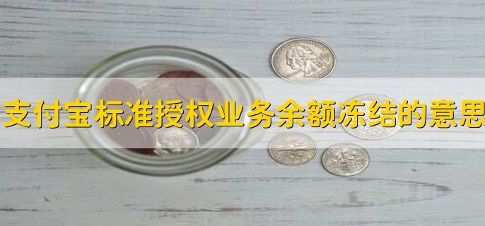 支付宝标准授权业务余额冻结是什么意思，支付宝怎么解除限额