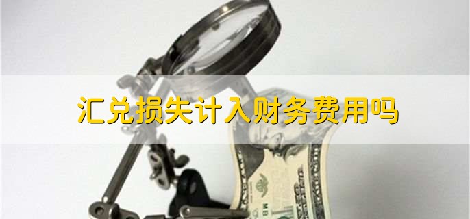 汇兑损失计入财务费用吗,计入
