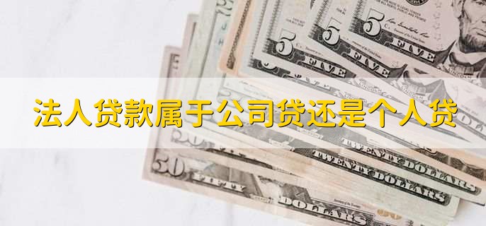 法人贷款属于公司贷还是个人贷,个人贷款