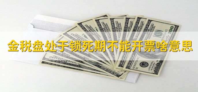 金税盘处于锁死期不能开票啥意思