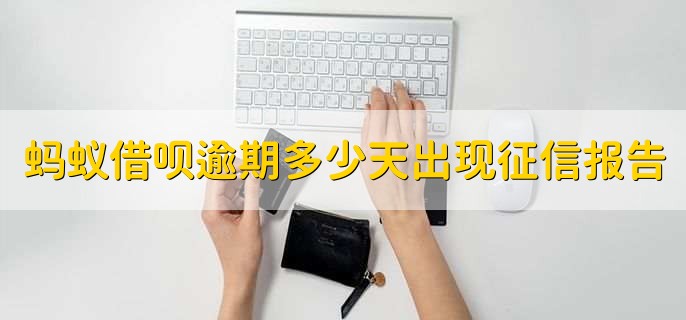 蚂蚁借呗逾期多少天就出现在征信报告中