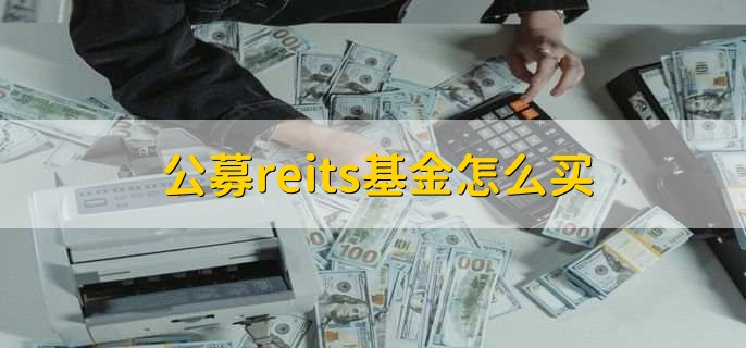 公募reits基金怎么买