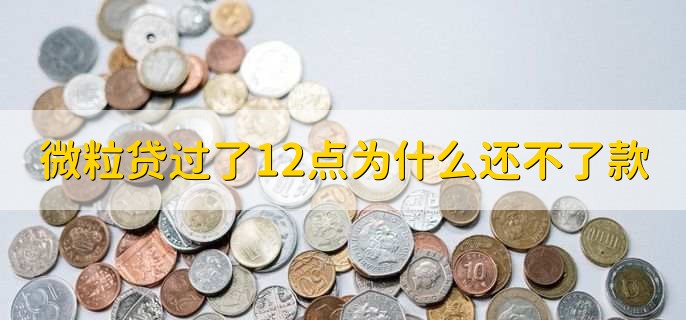 微粒贷过了12点为什么还不了款