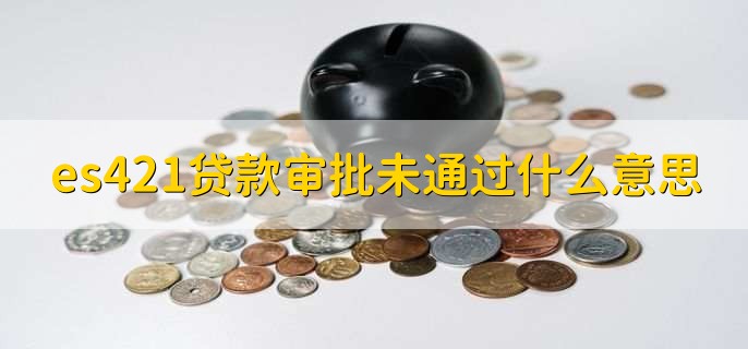 es421贷款审批未通过什么意思