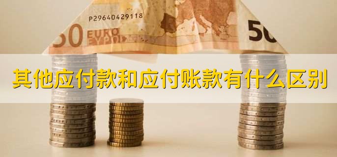 其他应付款和应付账款有什么区别