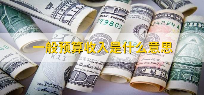 一般预算收入是什么意思